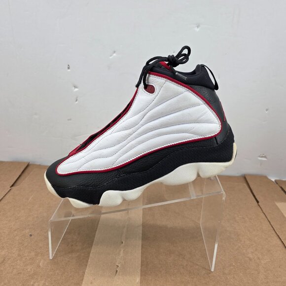 Jordan Pro Strong 'Black Varsity Red' Men's  Basketball Athletic Shoes Size 8 - Picture 5 of 9